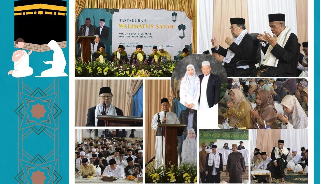 REKTOR IUQI MENUNAIKAN IBADAH HAJI