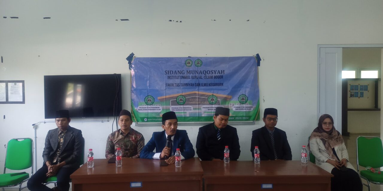 Sidang Munaqosah Gelombang 2 FTIK IUQI Bogor