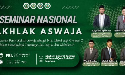 Seminar Nasional “Menguatkan Peran Akhlak Aswaja sebagai Nilai Moral bagi Generasi Z dalam Menghadapi Tantangan di Era Digital & Globalisasi”