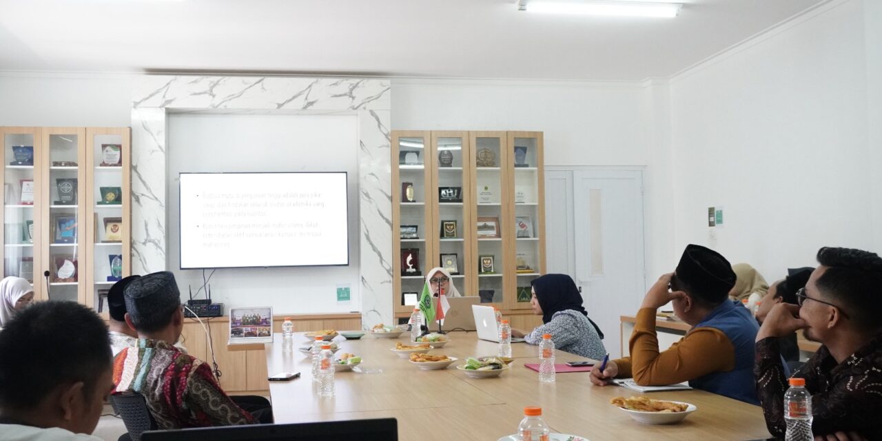 IUQI Bogor Perkuat Sistem Penjaminan Mutu Melalui Benchmarking Bersama KPMA UIKA