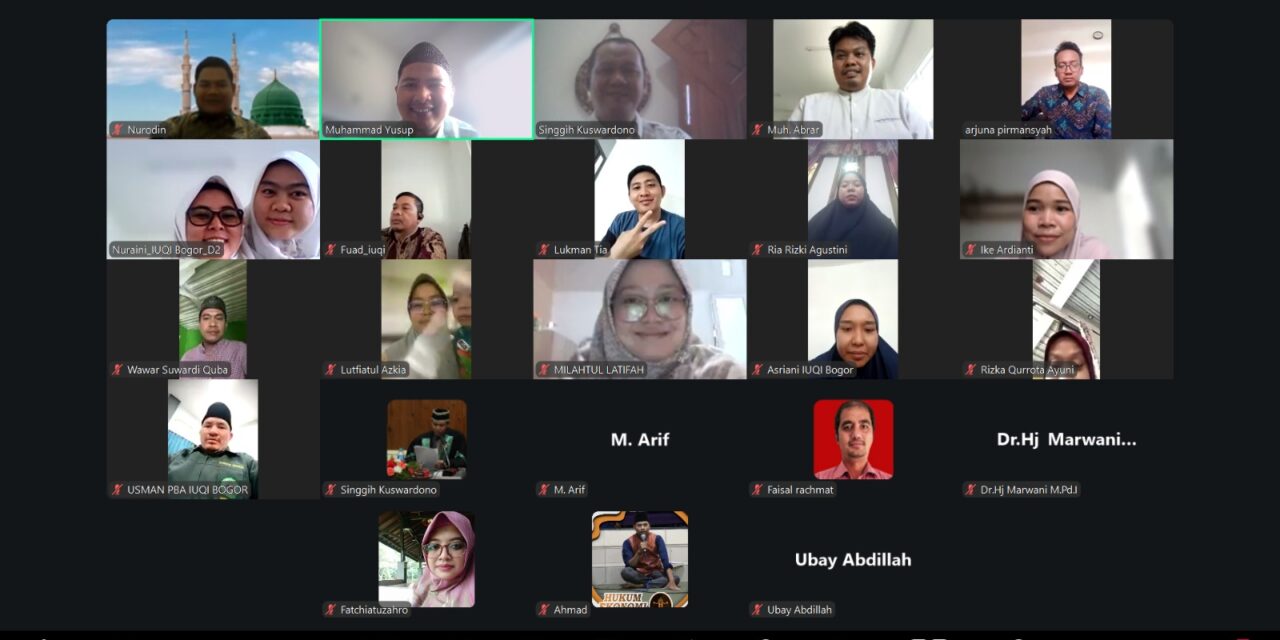 Workshop Penyusunan Kurikulum OBE FTIK IUQI Bogor 2025/2026