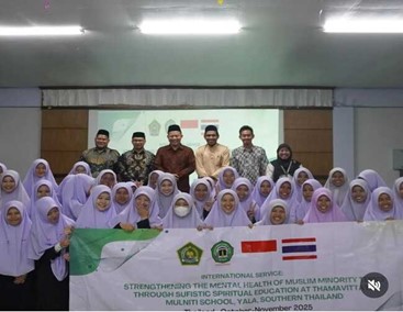 Dosen IUQI Bogor Laksanakan Pengabdian Internasional di Thailand Selatan Bersama JISDA University
