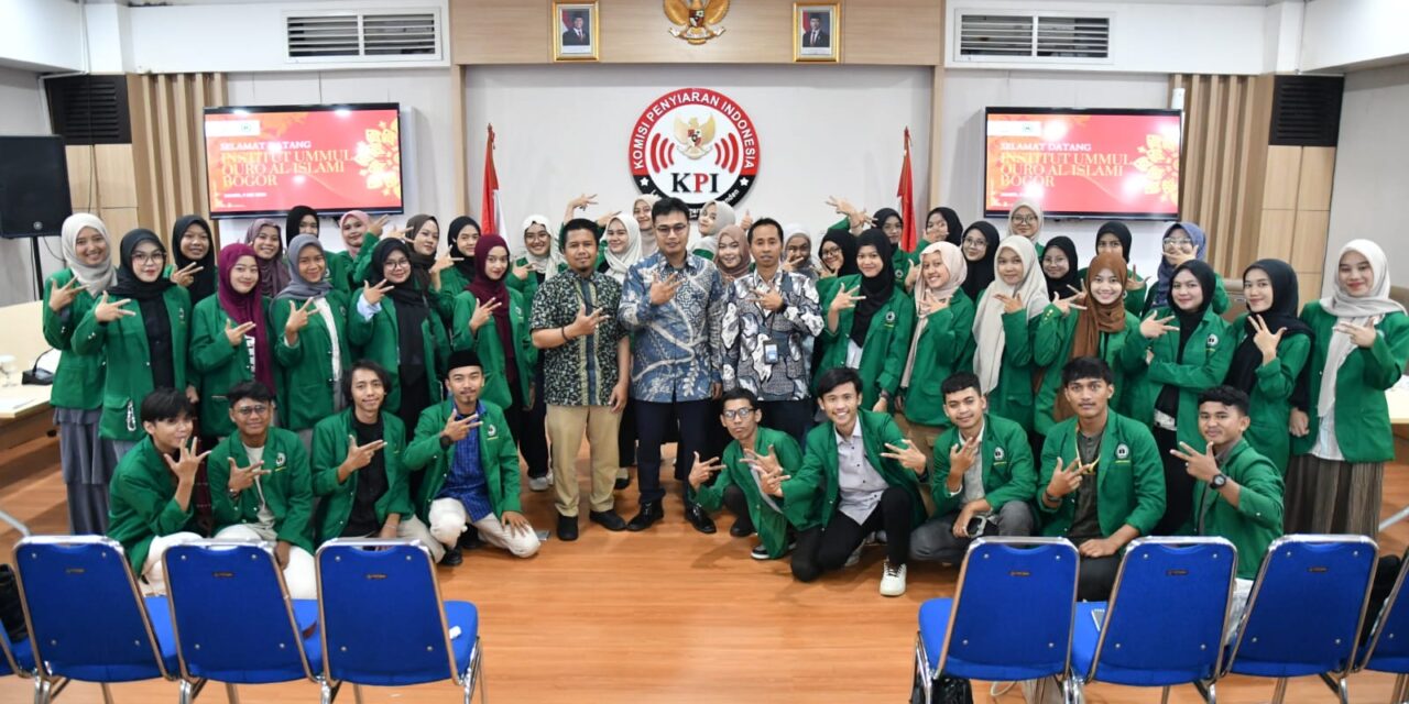 Prodi BKPI IUQI Bogor Gelar Kuliah Luar Kelas ke KPI tentang Bimbingan Konseling Keluarga