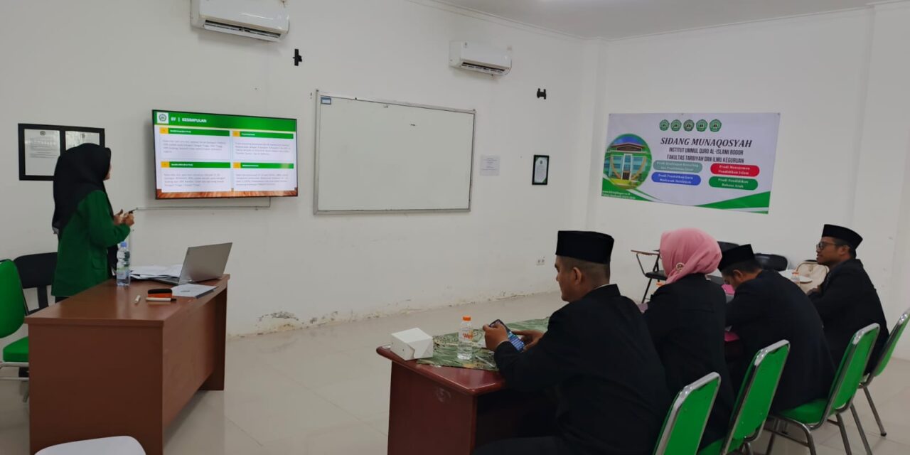 Sidang Munaqosyah Gelombang 1 BKPI IUQI Bogor Resmi Dimulai