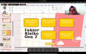 Kegiatan kuliah tamu membahas fenomena self-diagnosis Gen Z di lingkungan sekolah