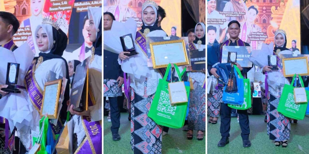 Mahasiswi PGMI Institut Ummul Quro Al-Islami Raih Runner Up 1 Lomba Putra-Putri Budaya Banten 2026