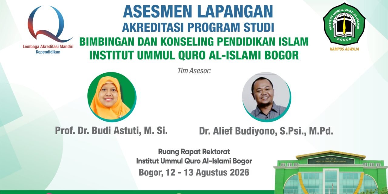 Program Studi BKPI IUQI Bogor Sukses Laksanakan Asesmen Lapangan Akreditasi