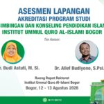 Program Studi BKPI IUQI Bogor Sukses Laksanakan Asesmen Lapangan Akreditasi
